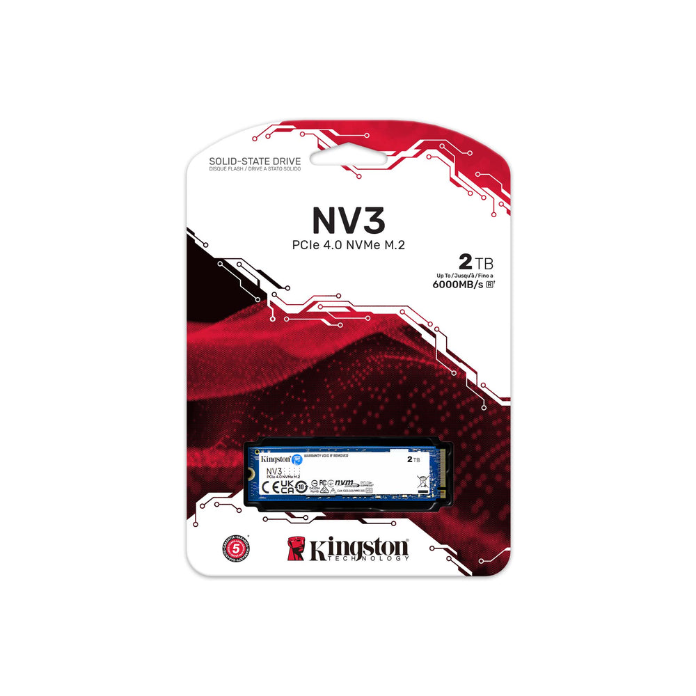 2 TB Kingston NV3 PCIe M.2 NVME
