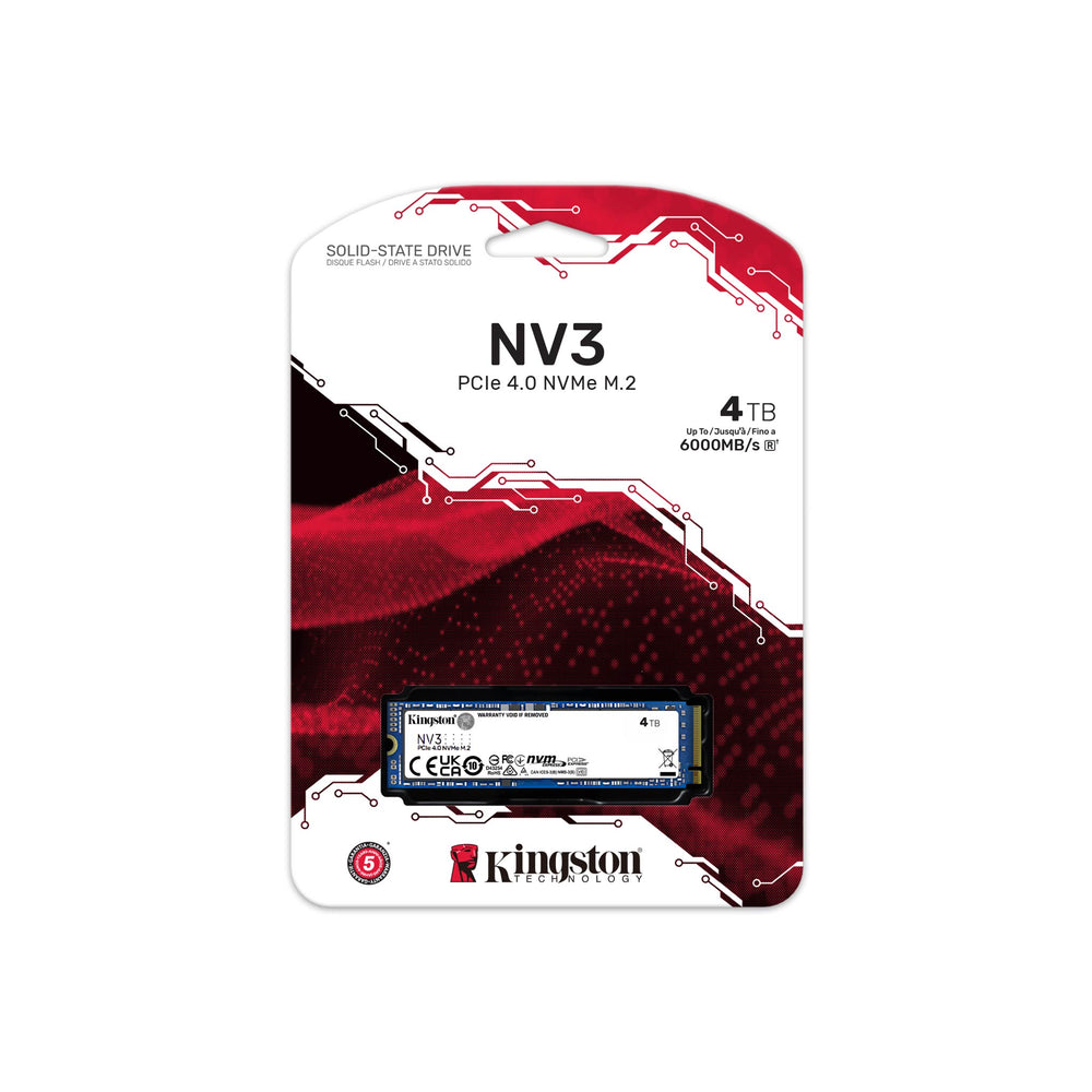 4 TB Kingston NV3 PCIe M.2 NVME
