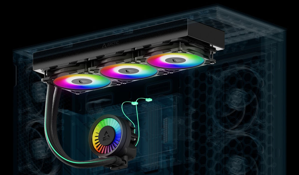 Kabelstyring på ARCTIC Liquid Freezer III Pro 360 A-RGB