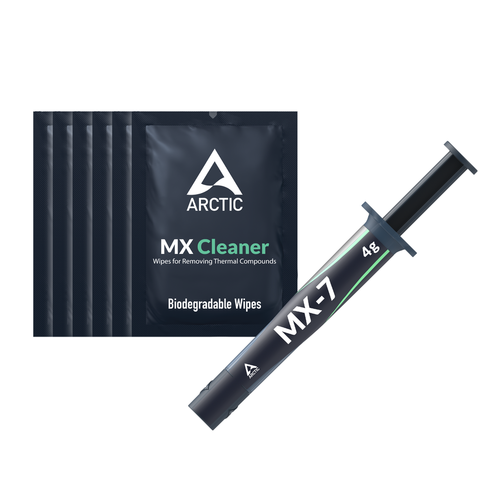 ARCTIC MX-7 4 g med 6 MX Cleaner