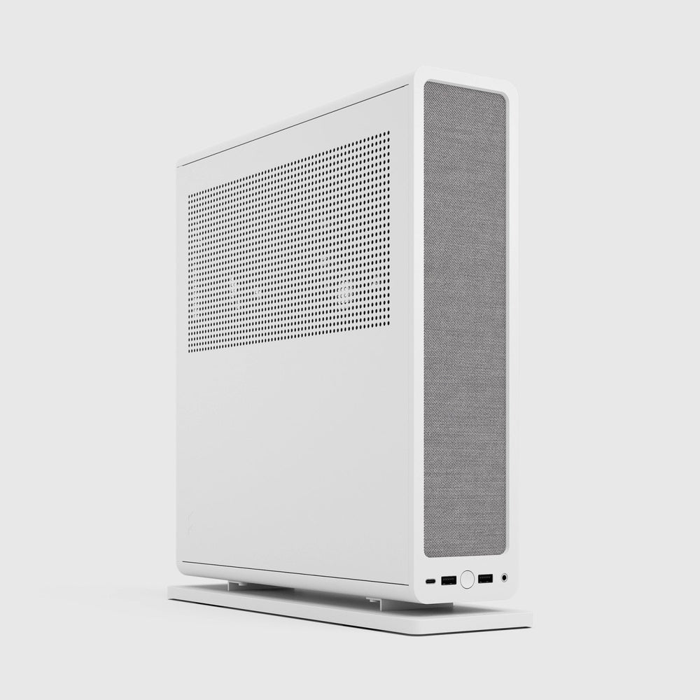Fractal Design Ridge PCIe 4.0 White Mini-ITX-kabinett