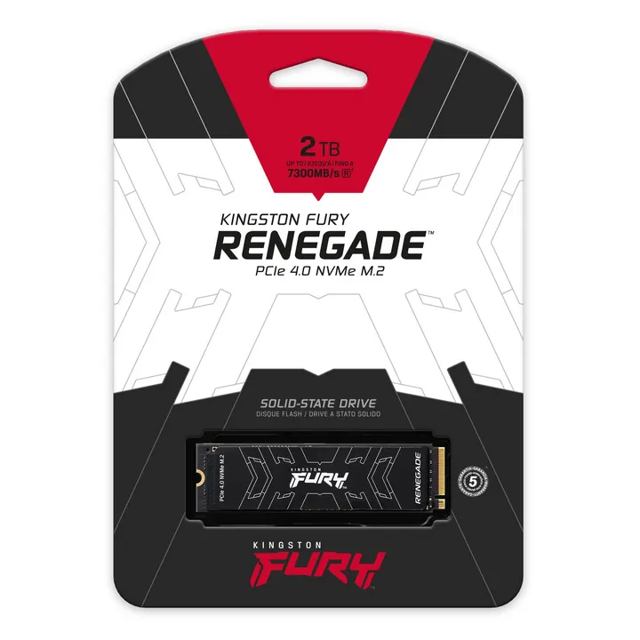 2TB Kingston Fury Renegade GEN4 M.2 NVME