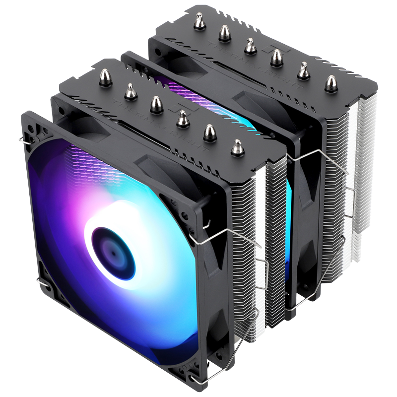 Thermalright Peerless Assassin 120 SE sort ARGB CPU-kjøler