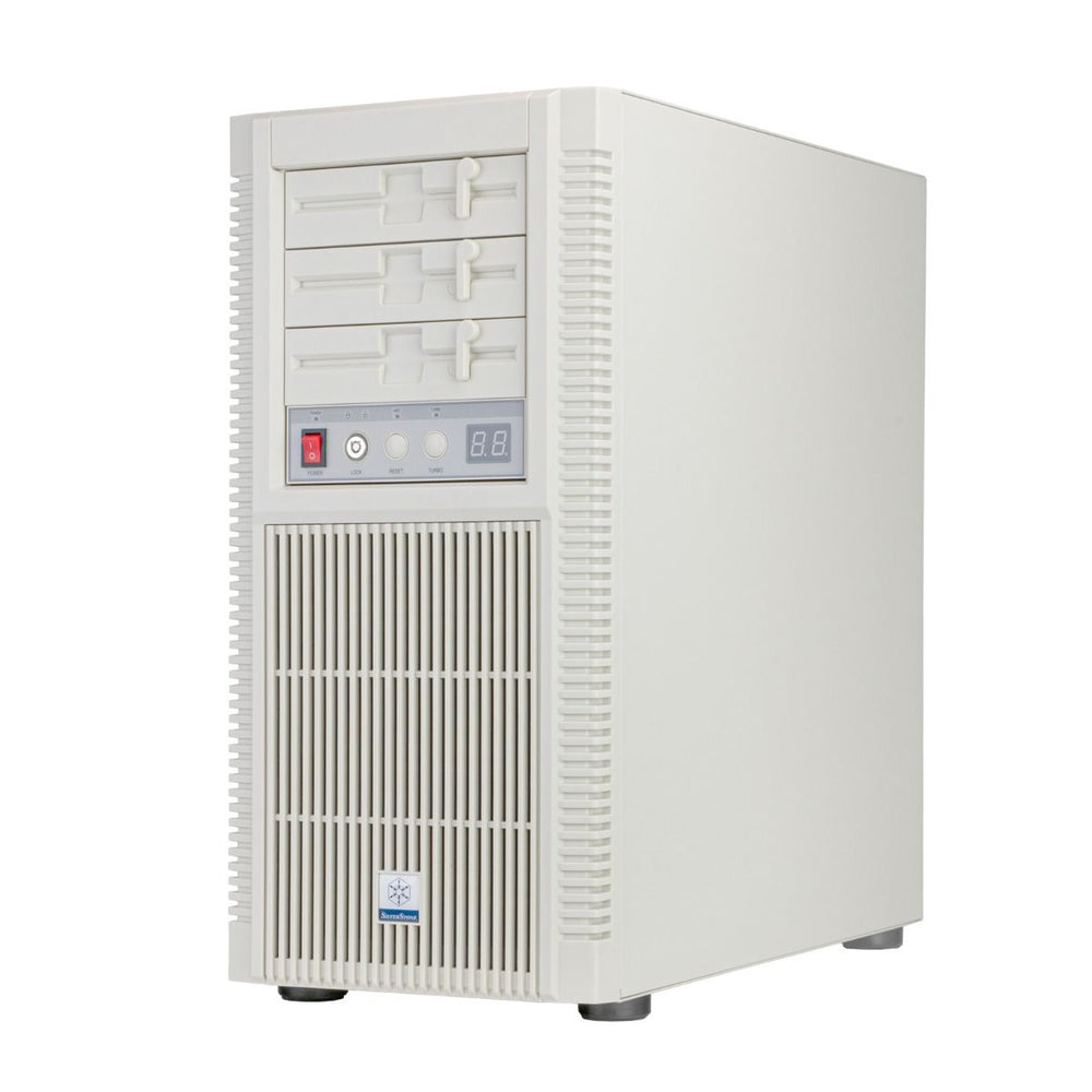 SilverStone FLP02 retro ATX-kabinett – front