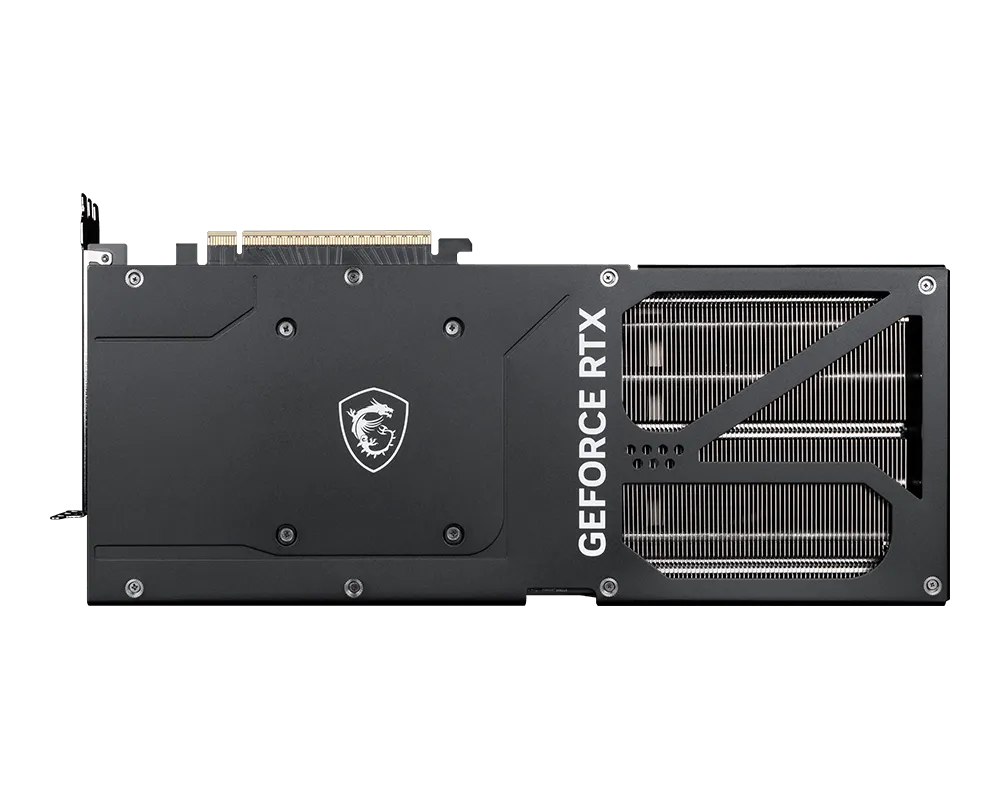 MSI GeForce RTX 5090 VENTUS 3X OC – bakplate